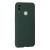 Huawei P Smart 2019 Kılıf Nano İçi Kadife Silikon - Koyu Yeşil