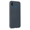 Huawei P20 Lite Kılıf Nano İçi Kadife Silikon - Gri