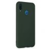 Huawei P20 Lite Kılıf Nano İçi Kadife Silikon - Koyu Yeşil