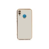 Huawei P20 Lite Kılıf Volet Silikon - Beyaz