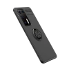 Huawei P40 Kılıf Range Yüzüklü Silikon - Siyah