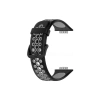 Huawei Watch Fit 2 Spor Delikli Kordon - Siyah-gri
