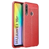 Huawei Y6p Kılıf Auto Focus Kapak - Kırmızı