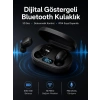 İkili Bluetooth Kulaklık Dijital Göstergeli Uzun Pil Ömrü Yüksek Ses Kaliteli Yeni Nesil
