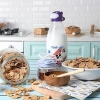 İnek Tasarımlı Sevimli Cam Suluk  Süt Şişesi 1000 Ml (599)