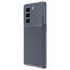 İnfinix Hot 50 4g Kılıf Auto Focus Karbon Kapak - Lacivert