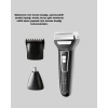 İnsua 3’lü Tıraş Makinesi – 3 Farklı Kesim Başlığı, Güçlü Motor, 60 Dakika Kullanım