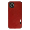 İphone 11 Pro Kılıf Loop Deri Silikon - Kırmızı