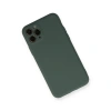 İphone 11 Pro Kılıf Nano İçi Kadife Silikon - Koyu Yeşil