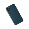 İphone 11 Pro Max Kılıf Coco Deri Silikon Kapak - Mavi