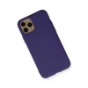 İphone 11 Pro Max Kılıf Nano İçi Kadife Silikon - Mor