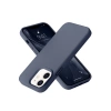 İphone 12 Kılıf Nano İçi Kadife Silikon - Lacivert