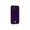 İphone 12 Pro Max Kılıf Kelvin Kartvizitli Silikon - Derin Mor