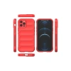 İphone 12 Pro Max Kılıf Optimum Silikon - Kırmızı