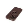 İphone 13 Pro Max Kılıf Lukka Magneticsafe Kapak - Kahverengi