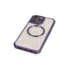 İphone 13 Pro Max Kılıf Prag Magneticsafe Kapak - Derin Mor