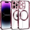İphone 13 Pro Max Kılıf Slot Silikon - Rose Gold