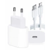 İphone 14 13 12 11 Xr Xs Max 20w Lightning Şarj Adaptörü Kablo Dahil