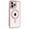 İphone 14 Pro Max Kılıf Kronos Magsafe Kapak - Rose Gold