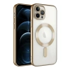 İphone 14 Pro Max Kılıf Kross Magneticsafe Kapak - Gold