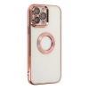 İphone 14 Pro Max Kılıf Slot Silikon - Rose Gold