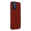 İphone 15 Kılıf Loop Deri Silikon - Kırmızı