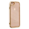 İphone 6 Kılıf Liva Lens Silikon - Pudra