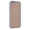 İphone 6 Kılıf Montreal Silikon Kapak - Gri