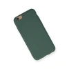 İphone 6 Kılıf Nano İçi Kadife Silikon - Koyu Yeşil