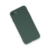 İphone 7 Kılıf Nano İçi Kadife Silikon - Koyu Yeşil