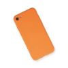 İphone 7 Kılıf Nano İçi Kadife Silikon - Turuncu