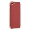 İphone 7 Kılıf Volet Silikon - Kırmızı