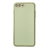İphone 7 Plus Kılıf Coco Deri Silikon Kapak - Açık Yeşil