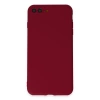 İphone 7 Plus Kılıf First Silikon - Bordo
