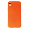 İphone Xr Kılıf First Silikon - Parlak Turuncu