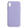 İphone Xr Kılıf Nano İçi Kadife Silikon - Lila