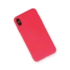 İphone Xs Max Kılıf Nano İçi Kadife Silikon - Koyu Pembe