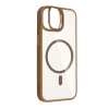 Joko Apple İphone 11 Remim Lensli Magsafe Standlı Kapak - Kahverengi