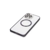 Joko Apple İphone 14 Pro Kılıf Metal Bumper Magneticsafe Kapak - Derin Mor