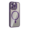 Joko Apple İphone 14 Pro Max Remim Lensli Magsafe Standlı Kapak - Derin Mor