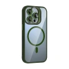 Joko Apple İphone 14 Pro Max Remim Lensli Magsafe Standlı Kapak - Koyu Yeşil