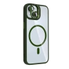Joko Apple İphone 14 Remim Lensli Magsafe Standlı Kapak - Koyu Yeşil