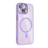 Joko Apple İphone 15 Plus Remim Lensli Magsafe Standlı Kapak - Lila