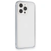 Joko Apple İphone 15 Pro Max Kılıf Metal Bumper Magneticsafe Kapak - Gri