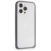 Joko Apple İphone 15 Pro Max Kılıf Metal Bumper Magneticsafe Kapak - Lacivert