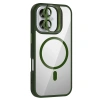 Joko Apple İphone 17 Remim Lensli Magsafe Standlı Kapak - Koyu Yeşil