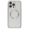 Joko İphone 15 Pro Kılıf Metal Bumper Magneticsafe Kapak - Gri