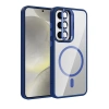 Joko Samsung Galaxy S24 Fe Remim Lensli Magsafe Standlı Kapak - Lacivert