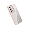 Joko Samsung Galaxy S24 Fe Remim Lensli Magsafe Standlı Kapak - Pembe