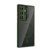 Joko Samsung Galaxy S24 Ultra Remim Lensli Magsafe Standlı Kapak - Koyu Yeşil